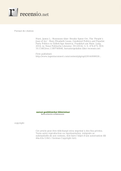 Format de citation copyright Hunt, James L