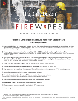 Personal Carcinogenic Exposure Reduction Steps: PCERS