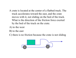 Chapter 6: Friction