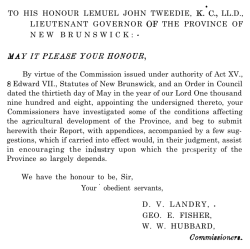 TO HIS HONOUR LEMUEL JOHN TWEEDIE, K:C., LL.D