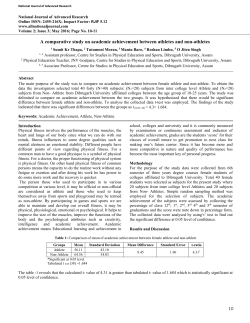- National Journal of Advanced Research