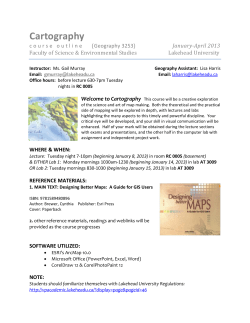 GEOG 3253 WA - Cartography