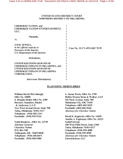 UNITED STATES DISTRICT COURT