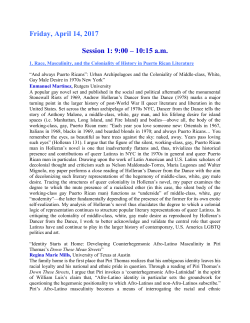 Paper Abstracts - John Jay College of Criminal Justice