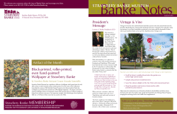 August 2016 - Strawbery Banke