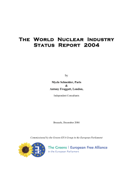 the PDF version. - World Nuclear Industry Status Report
