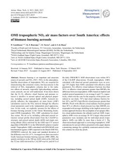OMI tropospheric NO2 air mass factors over South America: effects
