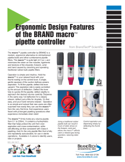 Ergonomic Design Features of the macro