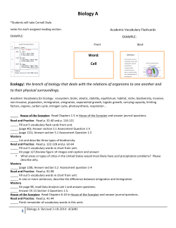 Biology A