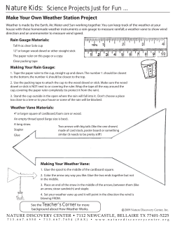 Nature Kids: Science Projects Just for Fun