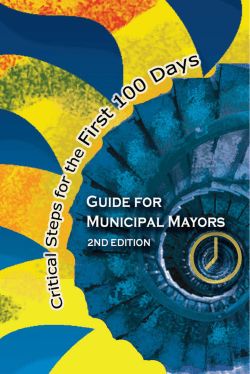 A Guide for Municipal Mayors