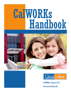 CalWORKs Handbook