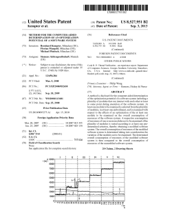 Method for the computer-aided determination of an optimization