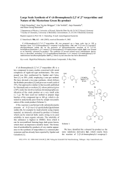 Large Scale Synthesis of 4`-(4-Bromophenyl)-2,2`:6`,2&rdquo;