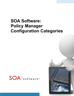 Configuration Categories and Settings Guide