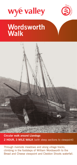 Wordsworth Walk - Wye Valley AONB