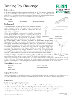 Twirling Toy Challenge