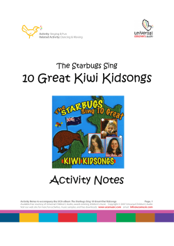 10 Great Kiwi Kidsongs - Universal Childrens Audio