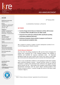 For personal use only