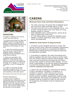 cabins - Larimer.org
