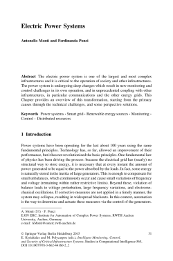 Electric Power Systems