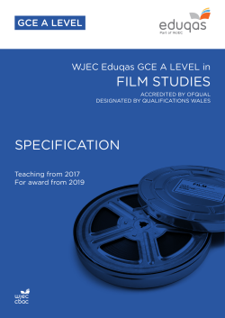 A Level Film Studies Specification