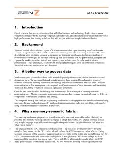 Gen-Z Overview - Gen