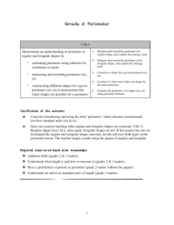 Gr 3 Perimeter (3.SS.5)