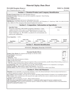 PR-10000 MSDS