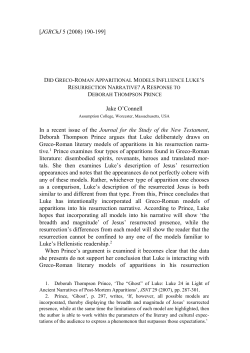 JGRChJ 3 Reviews - Journal of Greco