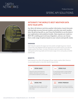 sferic api solutions