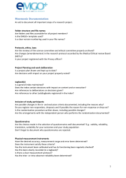 Mnemonic Documentation