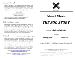 program - Trainwreck Productions