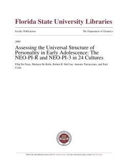 Florida State University Libraries
