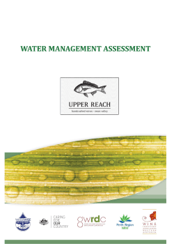 Case study: Upper Reach Irrigation Assessment