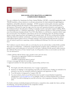 2010 Legislative Drafting Problem