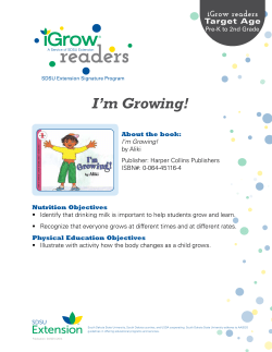 I`m Growing!