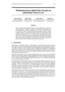 Minimizing Sparse High-Order Energies by Submodular