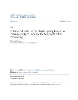 Is There A Doctor in the House? Using Failure-to