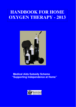 Oxygen Handbook 2013