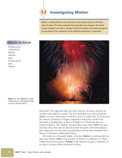 Investigating Matter