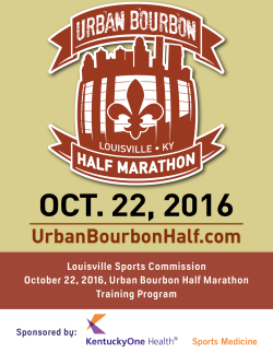 Here`s - Urban Bourbon Half Marathon