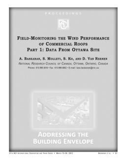 Field-Monitoring the Wind Performance of Commercial