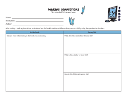 Making Connections Handout