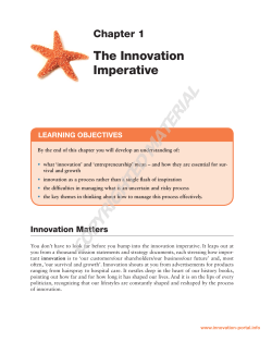 Innovation and Entrepreneurship (PDF Available)