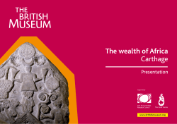 The wealth of Africa Carthage