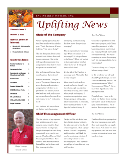 Fall 2012 - Engineered Systems