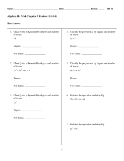 ExamView - mid-ch 5 review.tst