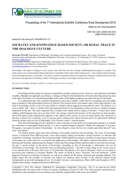 Proceedings of the 7th International Scientific Conference Rural