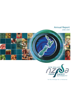 NZFSA Annual Report 2008-2009